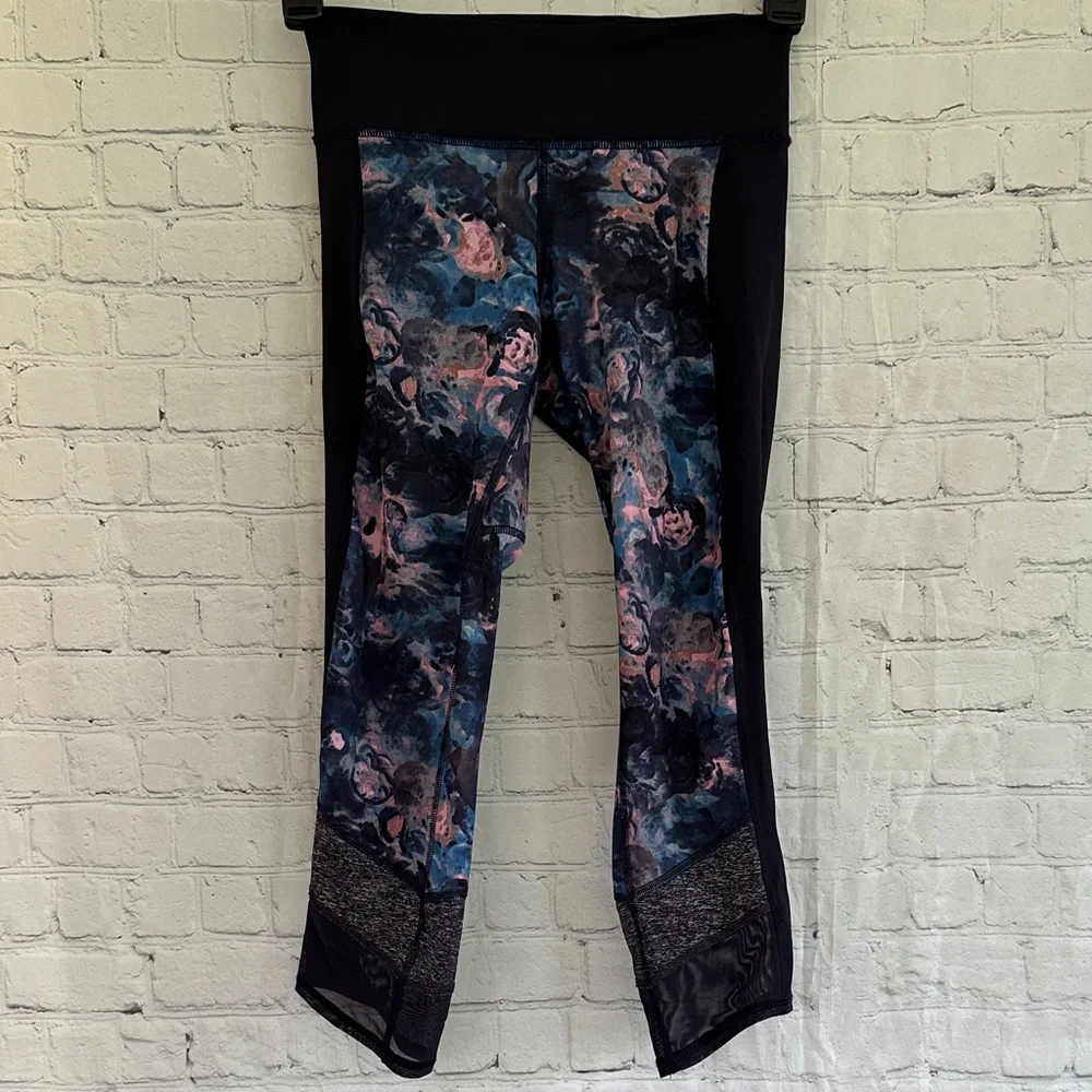 Lululemon If You’re Lucky Crop Full on Luxtreme leggings size 4